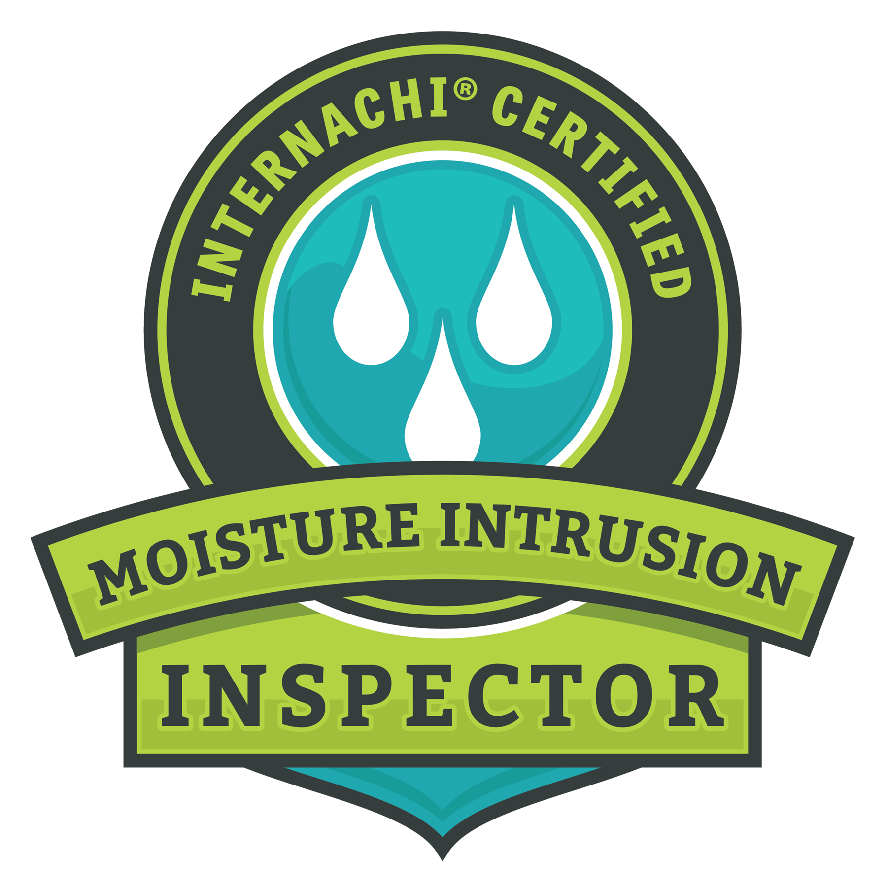 InterNACHI Moisture Intrusion Inspector Badge